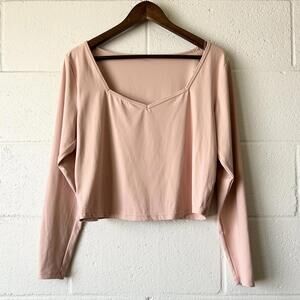 All in motion Everyday Soft Long Sleeve Fitted Active Workout Top Women's XXL